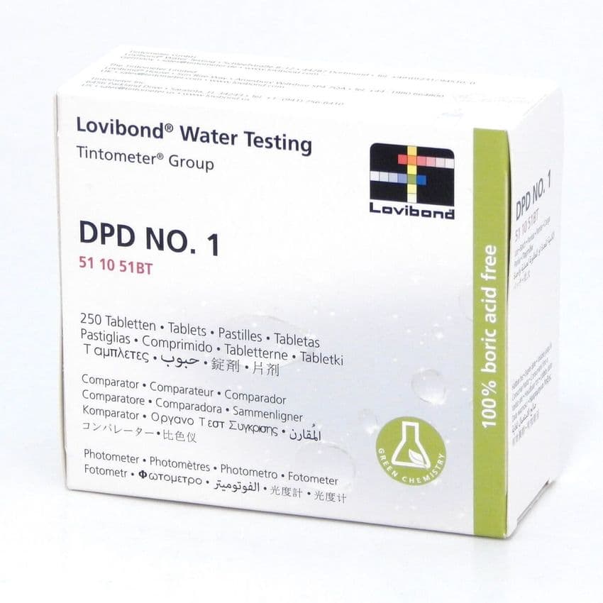 Lovibond Photometer DPD No.1 Test Tablets (250) - Pool Supplies Ltd