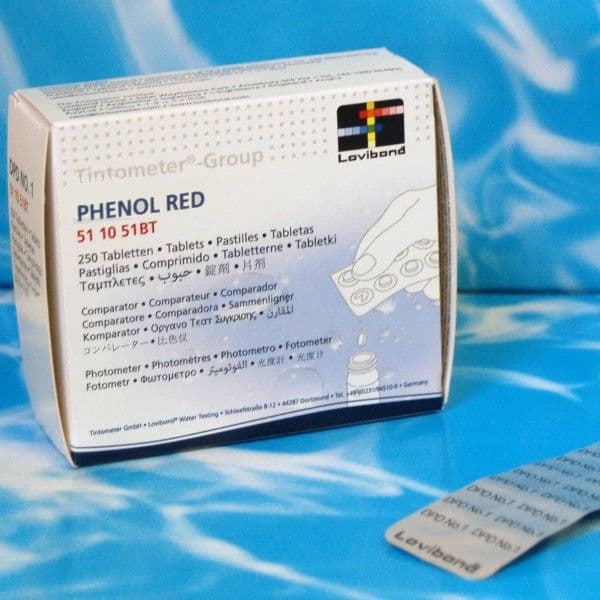 Lovibond Comparitor Phenol Red - Test Tablet - (250) - Pool Supplies Ltd