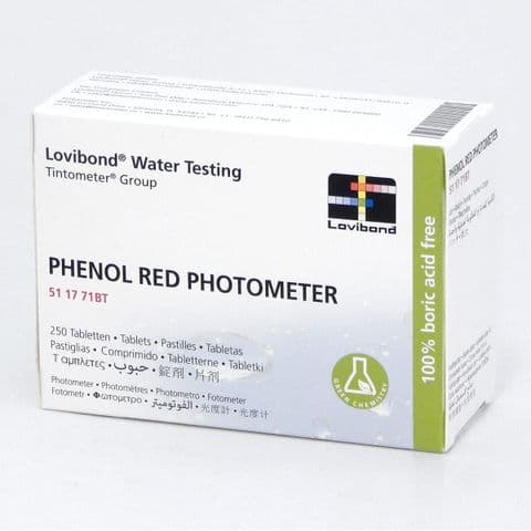 Lovibond Photometer Phenol Red Test Tablets (250)