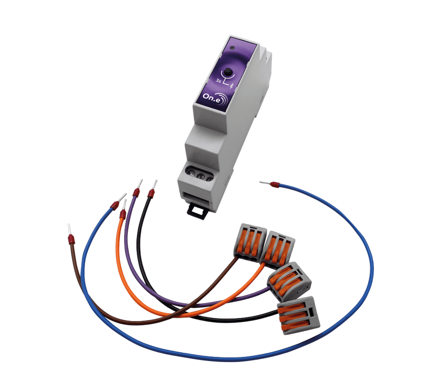 On.E DIN Rail Mounted Bluetooth Controller for Pool Pump & Lights