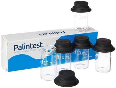 Palintest PT555 Glass Test Tubes for Pooltest 3, 4 & 6 and Lumiso Range (Pack of 5)