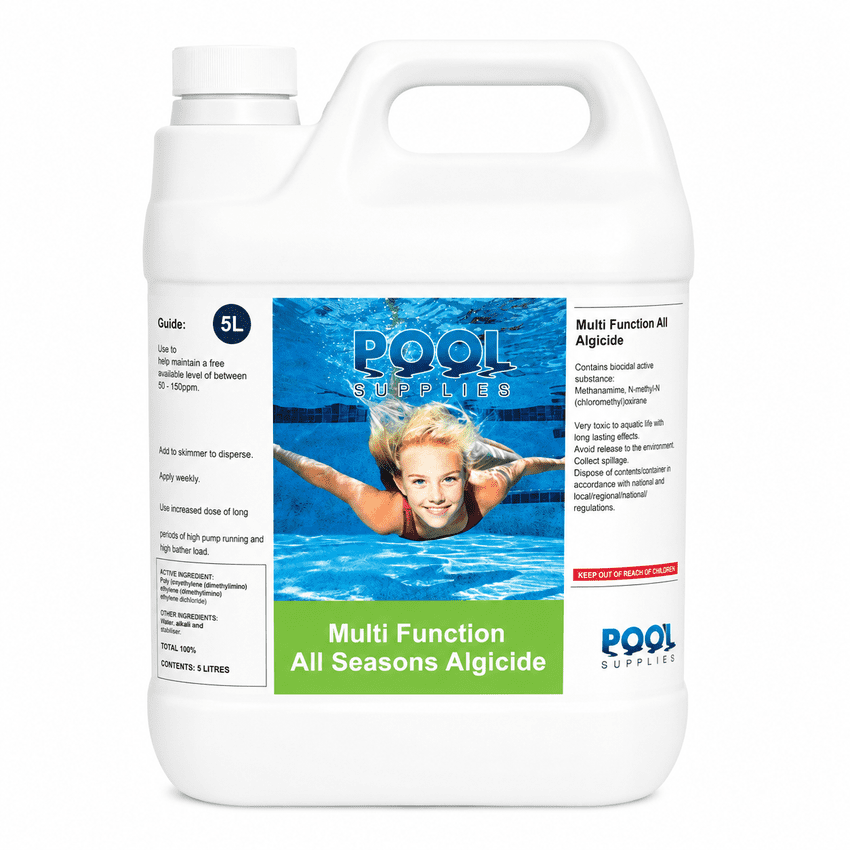 Pool Supplies Multi-Functional All Season Algicide 5 Litres