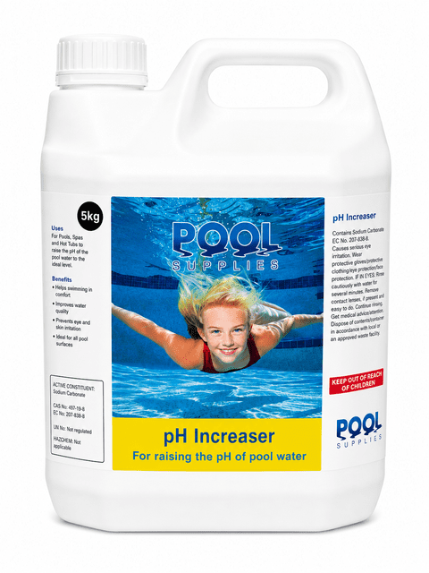 Pool Supplies pH Increaser (pH Plus) 5kg