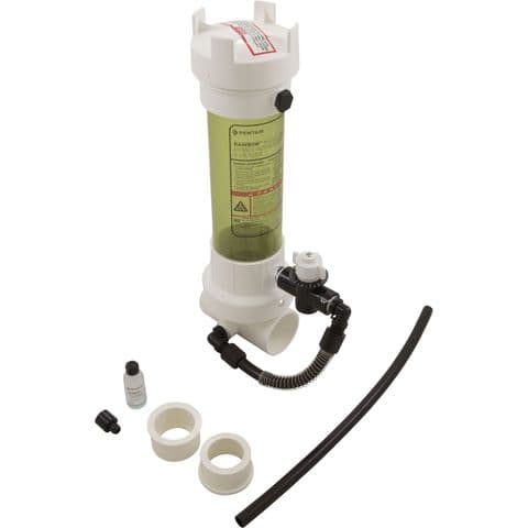 Rainbow 320C Clear-Sided In-Line Chlorine/Bromine Feeder