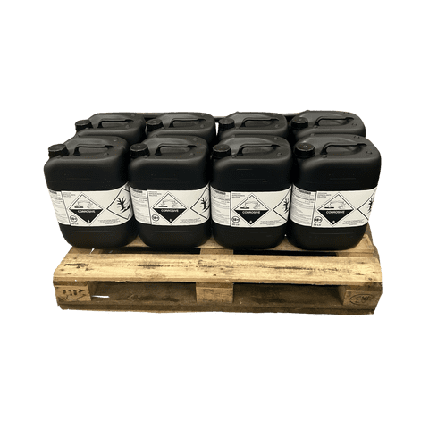 Sodium Hypochlorite 14/15% Strength - Pallet of 8 x 20 Litre Containers - DELIVERY ONLY