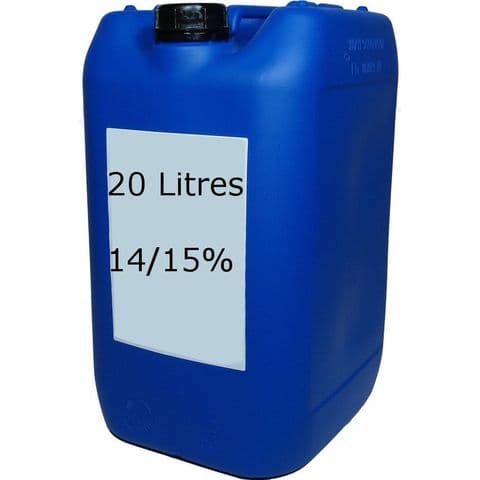 Sodium Hypochlorite (Liquid Chlorine) 14/15% - 20 litres - COLLECT IN STORE ONLY