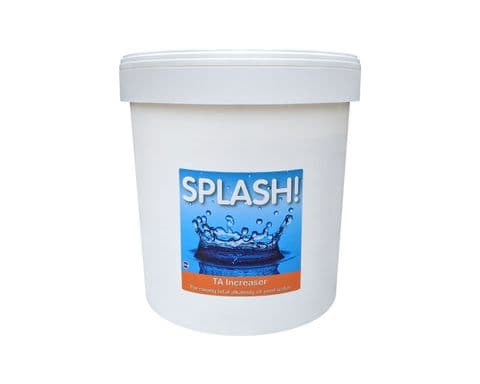 Splash TA Increaser (Alkalinity Increaser) - 25kg Tub
