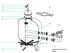 Triton Atika Filter Top Diffuser and Bulkhead Complete for 36
