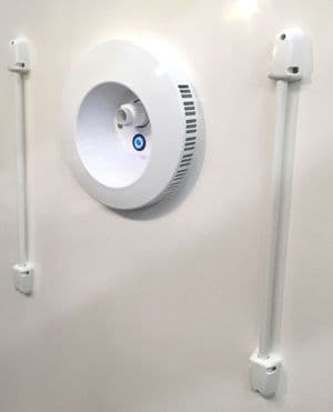 UWE JetStream Pair of Handgrips in White for Concrete Pools