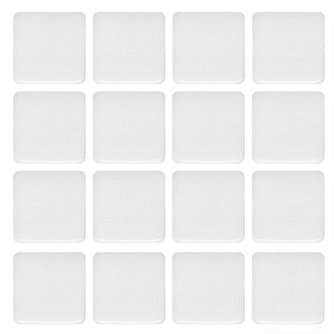 Waxman Niebla White PS25 (25x25mm) - Pack of 18 Sheets