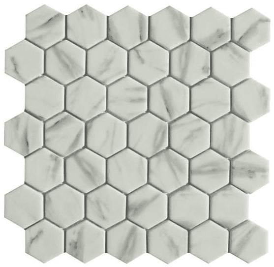 Waxman Ritz Carrara RZ-2401 48mm Hexagon - Pack of 20 Sheets