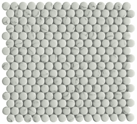 Waxman Ritz Statuario RZ-1204 (20mm Round) - Pack of 20 Sheets
