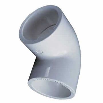 1.5" White ABS 90 Degree Elbow