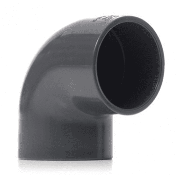 2" Grey PVC 90 Degree Elbow