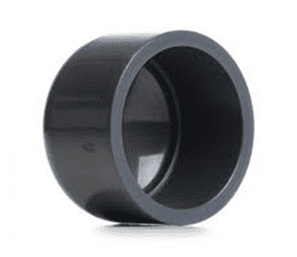 2" Grey PVC End Cap