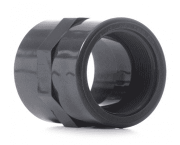 2" Grey PVC Socket Plain/Threaded