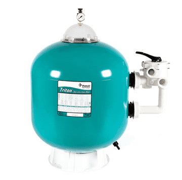 36" Pentair Triton Side Mount Filter, Valve & Pressure Gauge
