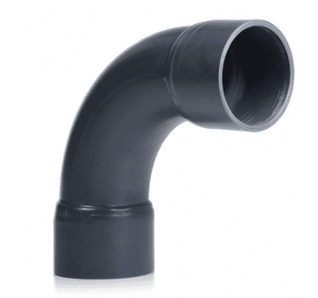 63mm Grey PVC 90 Degree Swept Elbow
