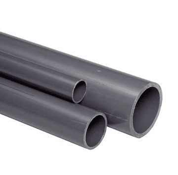 63mm Grey PVC Pipe (10 Bar) - 2.5 metre length