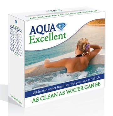 Aqua Excellent Kit - All-In-One Treatment for Spas & Hot Tubs - FREE DELIVERY