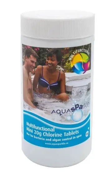 AquaSPArkle Spa Multifunctional 20g Chlorine Tablets - 1kg