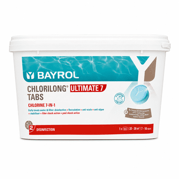 Bayrol Chlorilong Ultimate 7 Two-Layer 300g Chlorine Tablets 4.8kg