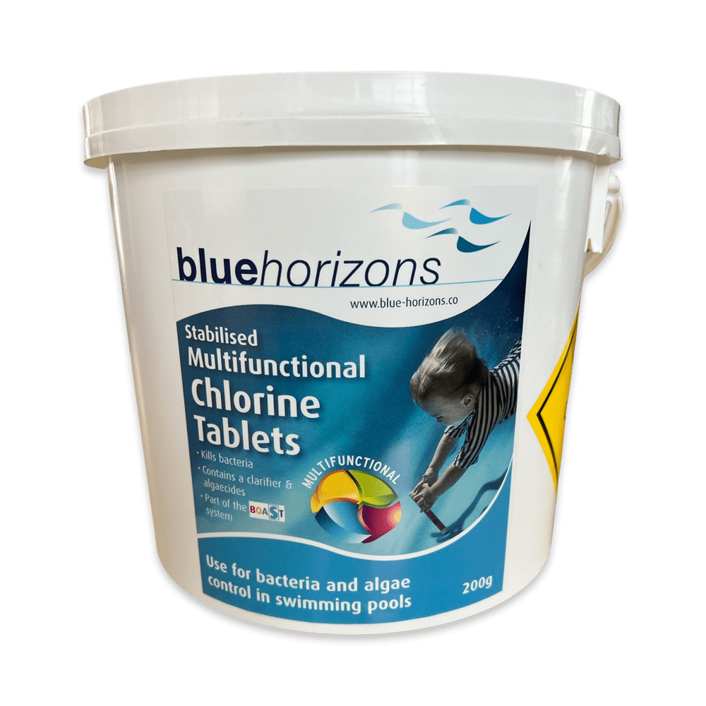 Blue Horizons Stabilised 200g Multifunctional Chlorine Tablets 5kg