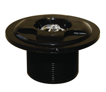 Certikin Optimus - 1.5" Eyeball Inlet - Liner - Black