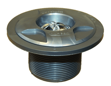 Certikin Optimus - 1.5" Eyeball Inlet - Liner - Grey Metallic