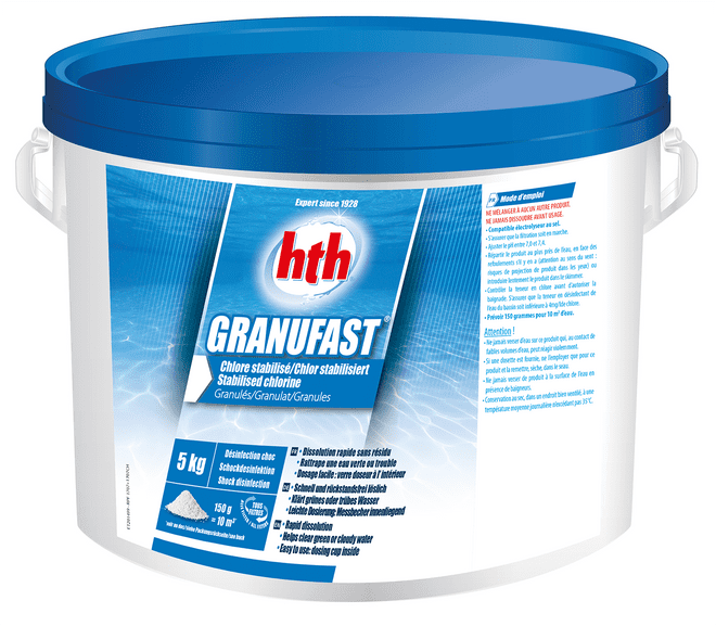 HTH Granufast Stabilised Chlorine Granules 5kg