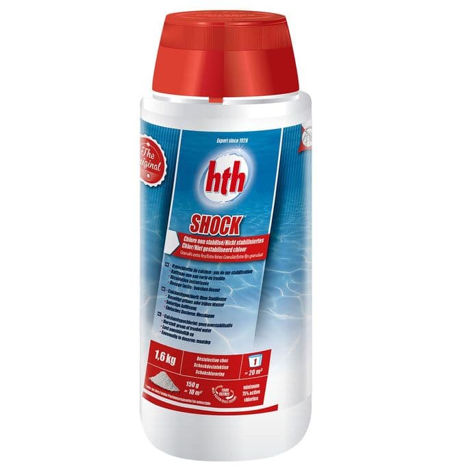 HTH Shock Granules (Superfast Granules) - Stabiliser Free - 1.6kg