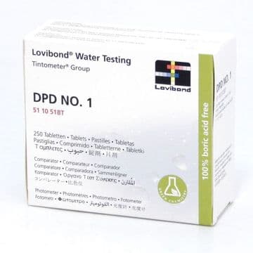 Lovibond Photometer DPD No. 1 Test Tablets (250) 511051BT