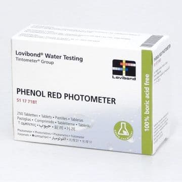 Lovibond Photometer Phenol Red Test Tablets (250) 511771BT