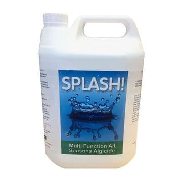 Splash - All Season Summer & Winter Algicide - 5 Litres (Treats 22,000 gals / 100,000 litres)