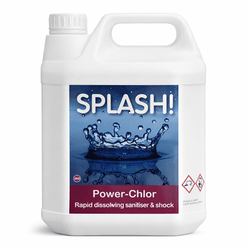 Splash Power Chlor 78% Strength - Rapid Dissolving Shock Chlorine Granules - 4kg