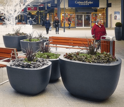 Chatsworth Fibreglass  Planters