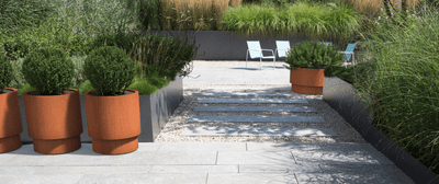 Corten Steel EXTEND Planters