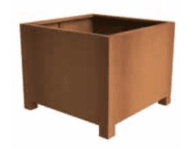 Corten Steel Legs Planters