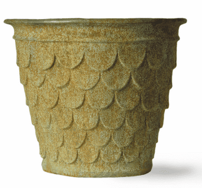 Fishscale Pot Fibreglass