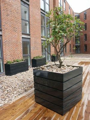 Modular Square Fibreglass Planter