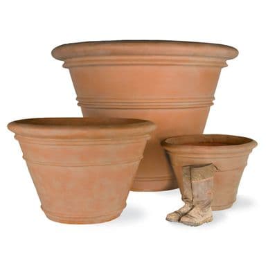 Terracotta Finish Large Pot
