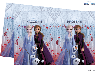 1 Disney Frozen 2 Plastic Tablecover