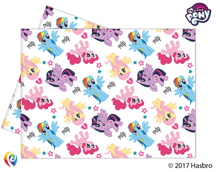1 My Little Pony Plastic Tablecover