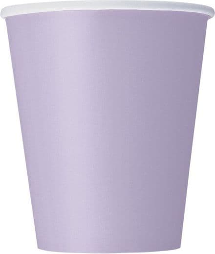 16 Lavender Paper Party Cups