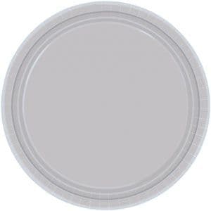 16 Silver Paper Party Plates 9