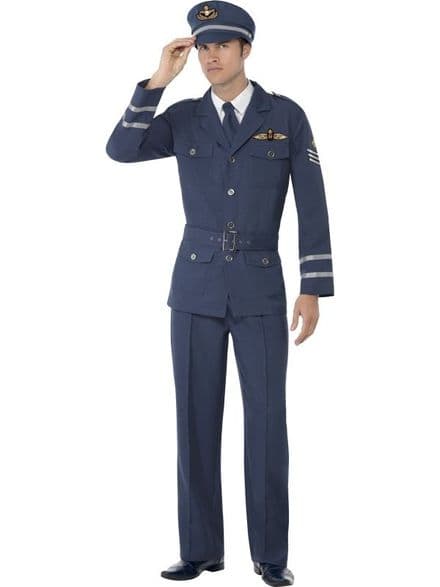 1940's Male Air Force Captain Costume