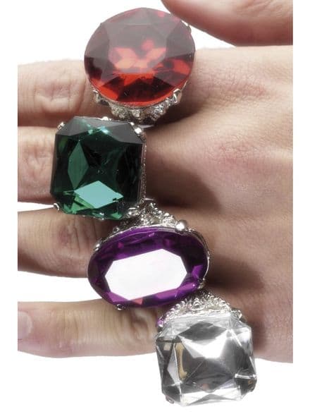 1970's Large Jeweled Ring