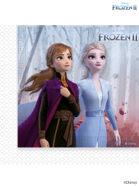 20 Disney Frozen 2 Ana & Elsa Paper Party Napkins