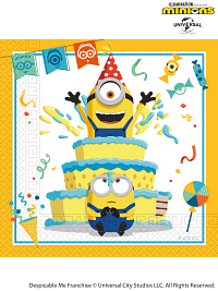 20 Minion The Rise Of Gru Paper Napkins