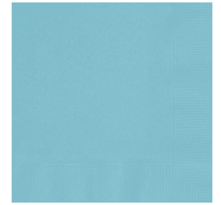 20 Teal Paper Party Luncheon Napkins